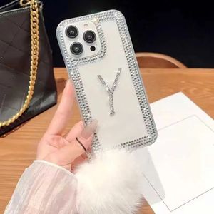 Moda cristal casos de telefone para iphone 14 14plus 14pro 14promax 13 12 11 pro max na moda bling strass caso letras brilhantes capa para iphone