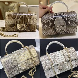 10a tasarımcı çanta çanta çanta cüzdan cüzdan crossbody çanta lüks python 20cm omuz crossbody el çantası klasik moda retro flep çanta replika çok renkli orijinal