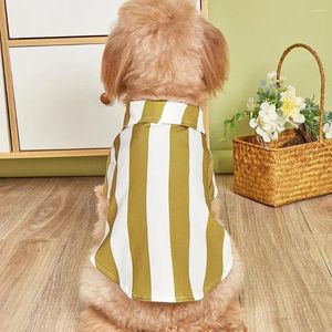 Dog Apparel Pretty Pet Shirt Breathable Outfit Button Dress Up Small Medium Puppy T-Shirt Clothes