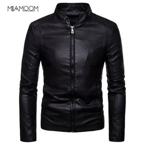 Jaqueta De Couro Masculina De Couro Falso Masculino Outono Estilo Coreano Slim Collar PU Jaqueta De Couro 231016