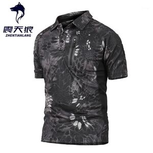 Herr t-shirts 2021 Combat Tactical Shirt Men Summer Quick Dry Camouflage Shirts Male Breattable Para HOMBRE1209X