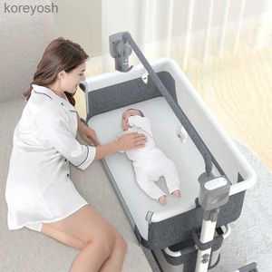 Stubenwagen Wiegen Baby-Schlafbett Schaukelbett für Neugeborene, Kleinkind neben dem Schlaf, tragbares Reise-Co-Sleeper-MinibettL231016