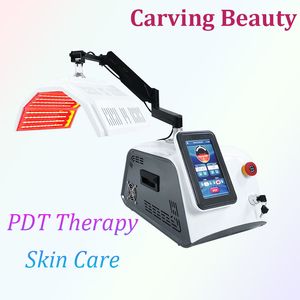 Poderosa lâmpada PDT colorida fóton luz cuidados terapia facial máquina led portátil 7 cores lâmpada cuidados faciais rejuvenescimento da pele remover acne todos os tipos de uso da pele