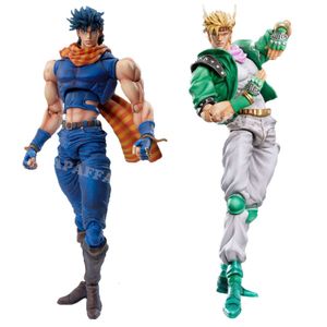 Finger Toys 17cm super akcja Statua Joseph Joestar Anime Figure Jojo's Bizarre Adventure Part 2 Action Figure Dorosły model Doll Toys Prezenty