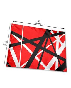 Van Halen Rockband-Flagge, 150 x 90 cm, bedruckt, Polyester, Mannschaft, Club, Sportmannschaft, Flagge mit Messingösen7130673