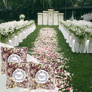装飾的な花20-50pcs結婚式の紙吹雪ドライフラワーナチュラルペタルブライダルシャワーバースデーパーティーDIY装飾生分解性ローズペーパー