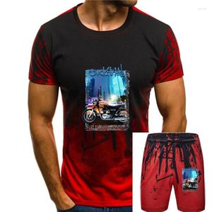 Tute da uomo T-shirt Classica Motocicletta Motorrad Keeway Schwarz Weiss Youngtimer Oldtimer Herren Estate Maniche corte Fashiont