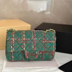 Luxury Handbag Channel Mini CF Flap Crossbody Bag axelväskor Lady Pures
