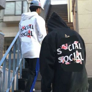 Erkek Hoodies Sweatshirts Street Sweater Yüksek Sosyal Erkekler Kadınlar 2023 Yeni Sonbahar ve Kış Giyim Sıradan Baskı Gevşek Kültürü Kapüşonlu Hareket Mevcut Klasik D Cvly