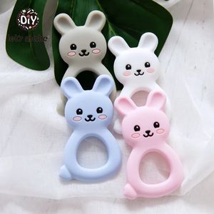 Diş Hakmleri Oyuncaklar Silikon Dişleri Yapalım 4-6 aylık Gıda Sınıfı 10 PCS BPA ÜCRETSİZ DIY CAREOON Tavşan Dişler için Teether Bebek Ürünü Bebek Ürünü 231016