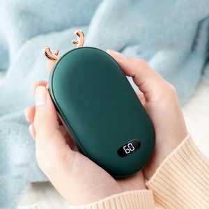 USB Hand Warmer Electric Hands Heater Mobile Strömförsörjning Laddningsbar Pocket Mini Pocket Cartoon Electric Heater Warmer