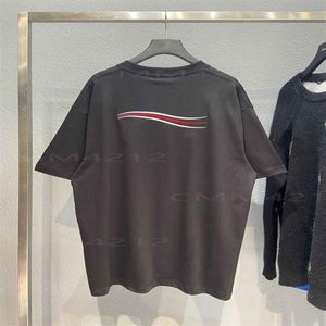 ヒップホップマッスルフィット曲線裾白い綿カスタムプリント男性女性Tシャツカジュアル数量トレンド特大XS-L 74228B