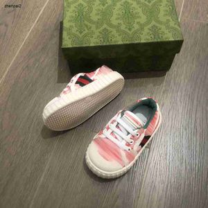 luxury designer toddler shoes Rubber band design baby Casual Shoes Size 20-25 walking shoes for boys girls Box Packaging Aug30