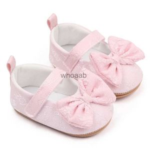 Sneakers Newborn Baby Girls Shoes Cotton Lace Flower Toddlers Soft Sole Butterfly-knot Princess Dress Shoes Spring Autumn First Walkers YQ2301016