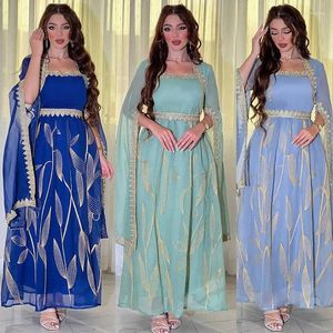 Ethnic Clothing Muslim Women Elegant Wedding Kaftan Party Evening Dress Female Luxury Diamond Jalabiya Islam Formal Turkey Dresses