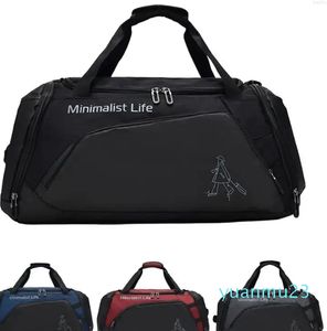 Sacos ao ar livre Duffle Bag Sports Anti-Odor e Anti-Scratch Travel Duffel Mulheres com compartimento de sapato presente para a família