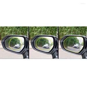 Motorcycle Helmets 2PCS Car Side Rearview Rainproof Coating Membrane Rear View Mirror Waterproof Film Protective Clear Safe Sticker LX0E