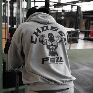 Herren Hoodies Sweatshirts Herren Winter Gyms Baumwolle Hoodie Fitness Bodybuilding Sweatshirt Jacke Hohe Kängurutaschen Qualitätsmarke Hoodie Kleidung 231016