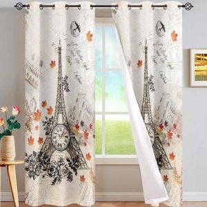 Curtain Good Drape Blackout Polyester Fabric Soft Skin-friendly Curtains Hand Washable Various Styles El Living Room Bedroom Drapes