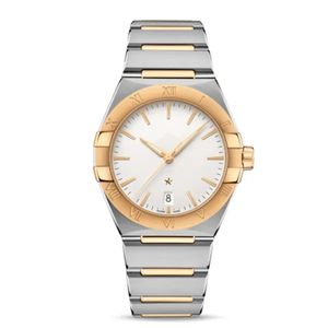 Lüks Mens Watch Designer Otomatik Mekanik Hareket İzliyor Altın kol saati 39mm çelik kayış su geçirmez hediye kol saatleri erkekler için