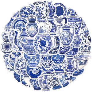 Paquete de 50 pegatinas de porcelana de dibujos animados, pegatinas de vinilo impermeables para equipaje, botella de agua, portátil, planificador de coche, álbum de recortes, teléfono, Mac, pegatinas de pared para puerta