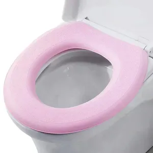 Toilet Seat Covers Cushion Reusable Bathroom Cover Pad Winter Padding For Washable Closestool Soft Mat Washroom Accessory