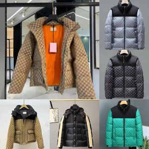 Herren Daunenjacken Parka Damen Schwarze Pufferjacke mit Kapuze Premium Casual Outdoor Winter Warm verdickter Reißverschluss Khaki Braun Designermäntel für männliche Paare gemeinsame Jacke