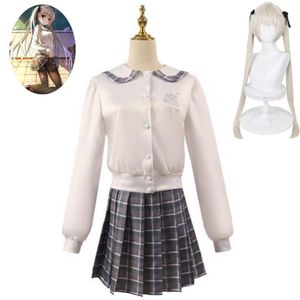 Cosplay Anime Kasugano Sora Yosuga No In Solitudine Dove Siamo Meno Soli Costume Cosplay Parrucca Scuola Marinaio Jk Vestito Uniforme