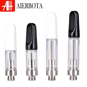 Hurtownia 510 Kaset Ceramiczny Atomizer Pusta jednorazowe wózki z długopisem Vape za 0,5 ml 1 ml oleju sok sok elektroniczny elektroniczny papier papierosowy