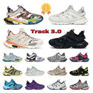 Designers Shoes Track 3.0 Sneakers womens mens 555 trainers Paris Triple White Black Pink Grey Platform Sport Sneaker 35-45 001