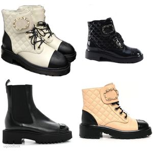 Designer botas femininas outono e inverno couro feminino strass tornozelo botas curtas botas de areia salto mais alto botas martin botas de neve