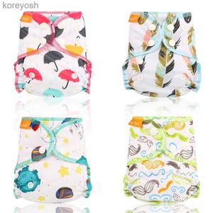 Cloth Diapers HappyFlute Waterproof and Reusable Organic Cotton Newborn AIO Cloth Diapers NappyL231016