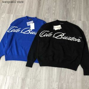 Men's Sweaters Frog Drift CB Cole Buxton Fashion Brand Loose Oversized Streetwear Best Quality Knitting Clothing Tops Pullover Sweater For Men T231016 T231016
