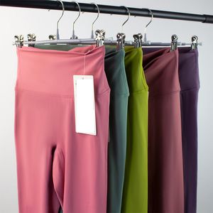 Women Designers Joga Leggins Pants High talia wyrównująca sport