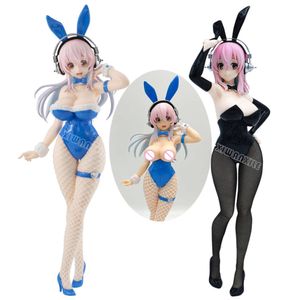 Finger Toys 30cm Furyu Bicute Bunnies Super Sonico Sexy Anime Figure Supersonico Bunny Girl Action Figure Adult Collection Model Doll Toys