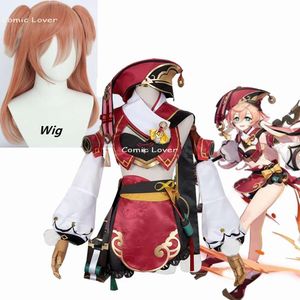 Genshin Impact Yan Fei Cosplay Costumes Anime Game Jk Halloween Party Clothes for Women Girls Cute Suit