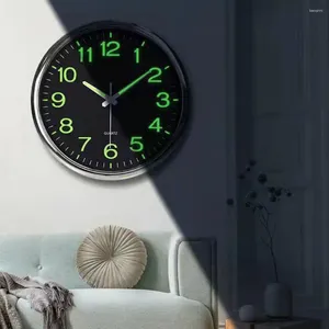 Duvar Saatleri Saat Parlayan Sessiz Aydınlık Kolay Yatak Odası Oturma Odası Yaşlılar için Minimalist