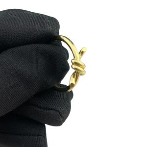 anello di design da donna anello con nodo in corda di lusso con diamanti anelli di moda per donna gioielli classici placcati in oro 18 carati rosa all'ingrosso