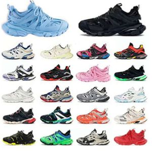 Designers Shoes Track 3.0 Sneakers womens mens 555 trainers Paris Triple White Black Pink Grey Platform Sport Sneaker 35-45 081