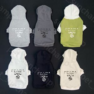 Triangle Brand Warm Dog Hoodie Dog Cat Letter Print Pullover Sweatshirt Schnauzer Bichon Corgi Teddy Pet Clothes Multiple Colors