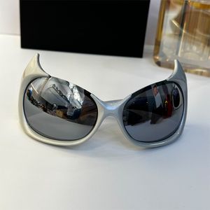 designer Balencaga sunglasses women glasses catwoman men sunglasses designer Euro american exaggeration mysterious Sex appeal Imp style good quality luxury