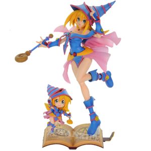 Finger Toys 25cm Yu-gi-oh Duel Monsters Anime Girl Figure #1596 Dark Magician Girl Action Figure Adult Collectible Model Doll Toys Gifts