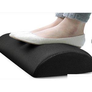 Pillow Epacket Footrest Under Desk For Office High Density Sponge Ergonomic Foot Rest Cushion9936079 Drop Delivery Home Garden Texti Dhfdh