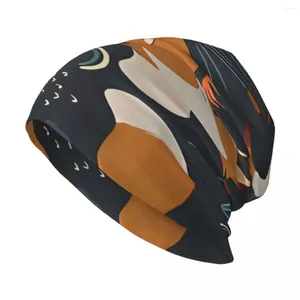 Bola Caps Sugar Skull WindproofSports Indispensável no inverno O charme moderno de chapéus de esqui de malha Chapéu quente