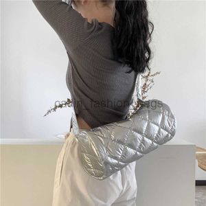 Çapraz beden alanı pamuk takım elbise çantası 2023 sonbahar -kranış işlemeli iplik tek omuz çantası küçük kokulu rüzgar moda omuz strapcatlin_fashion_bags