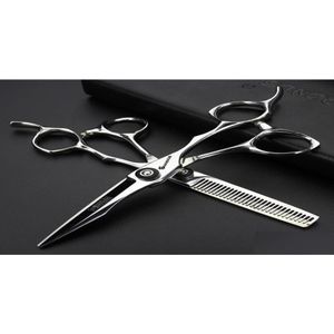 Forbici per capelli Sharonds 60 pollici professionale per parrucchiere 440C Barbiere taglio sottile Set8865838 Prodotti per la consegna a goccia Cura dello styling Dhm5L