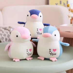 Plush Dolls 25cm Kawaii Penguins Crocodiles Doll Cute Stuffed Animals Mini Figure Plushies Soft Kids Babys Toys for Girls Boys Gifts 231016