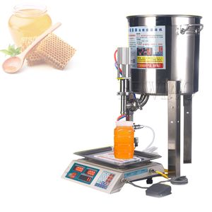 Flow Weighing Type Fully Automatic Dispensing Filling Machine Honey Sesame Sauce Edible Oil Glue Viscous Liquid