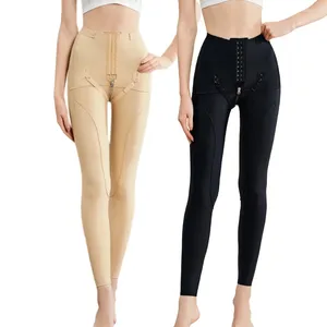Kadın şekillendiricileri Liposuction'dan sonra vücut şekillendiricisi uyluk uyluk göbek conrol shapewear pantolon güçlü sıkıştırma kalçaları kaldırıcı