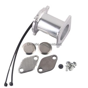 Aluminium EGR Borttagning VAE KIT Blanking Bypass för 3 Series E90 E91 E92 E93 320D 325D 330D XD Intagsavgas